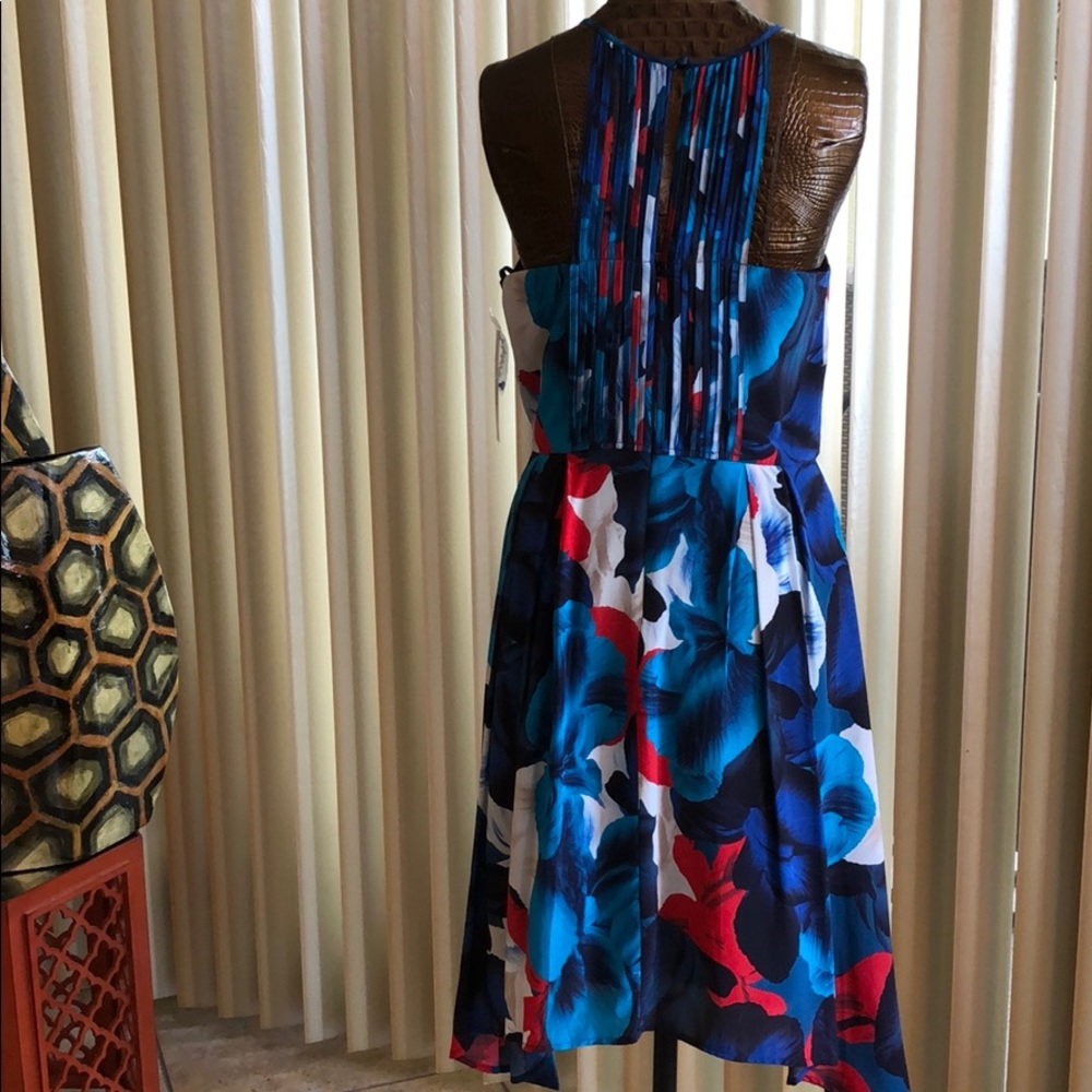 Antonio Melani Floral Silk Dress NWT - Picture 7 of 9